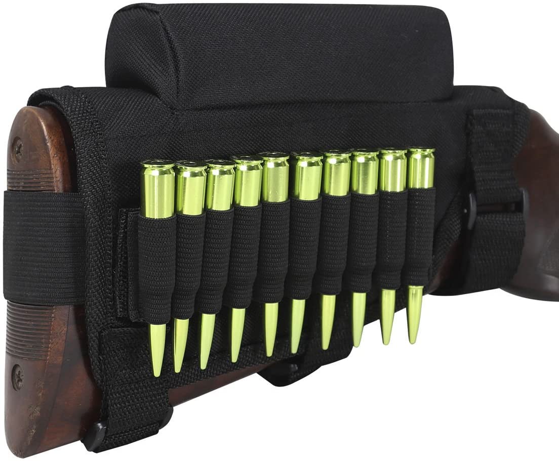thumbnail image 2 of 15-Round Tactical Buttstock Ammo Carrier For .22LR, 5.56mm & Shotgun Shells 2 of 11